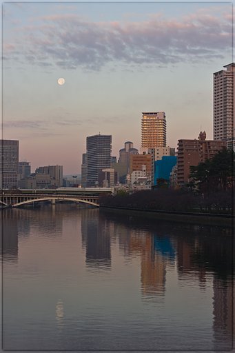 【広がり】朝の水都