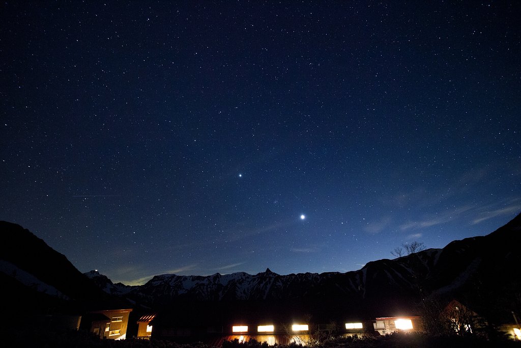 空に星があるように
