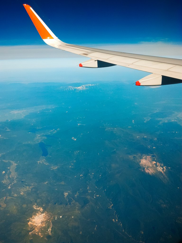 裏磐梯上空