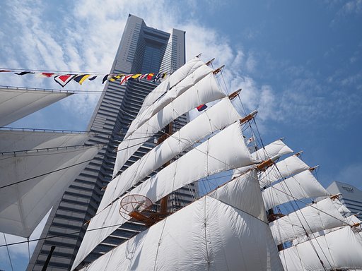海の日の日本丸(初代)