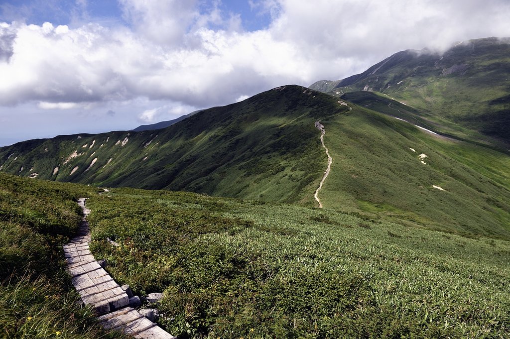 月山登山道