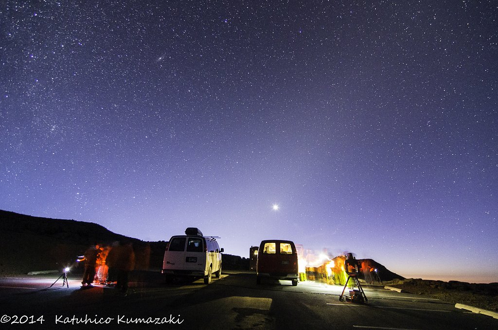 ３９３２ｍの星空
