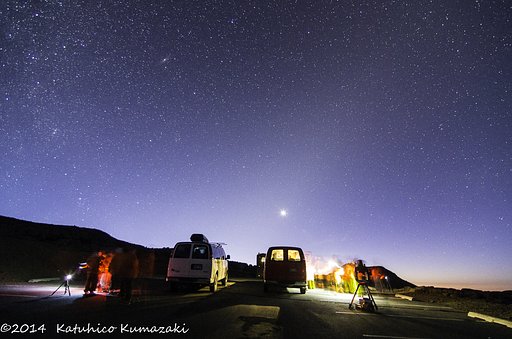 ３９３２ｍの星空