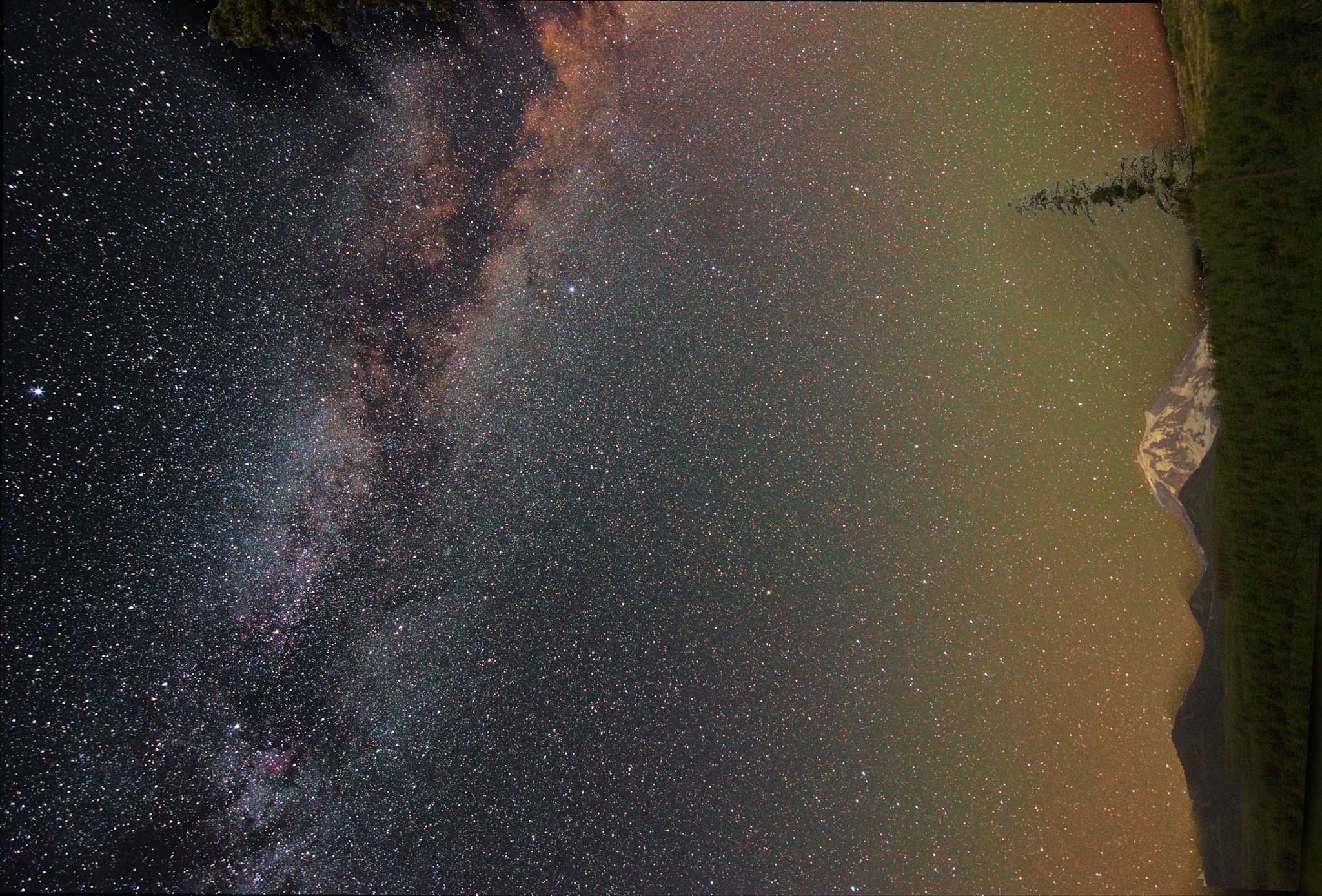 Sky of Mt. Rainier