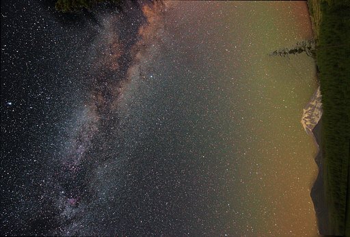 Sky of Mt. Rainier