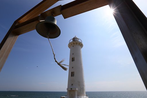 知多半島、野間灯台