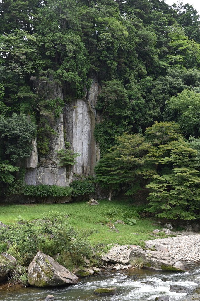 大野寺の磨崖仏
