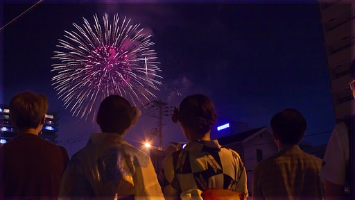 夏の夜にゆるりと【笑】