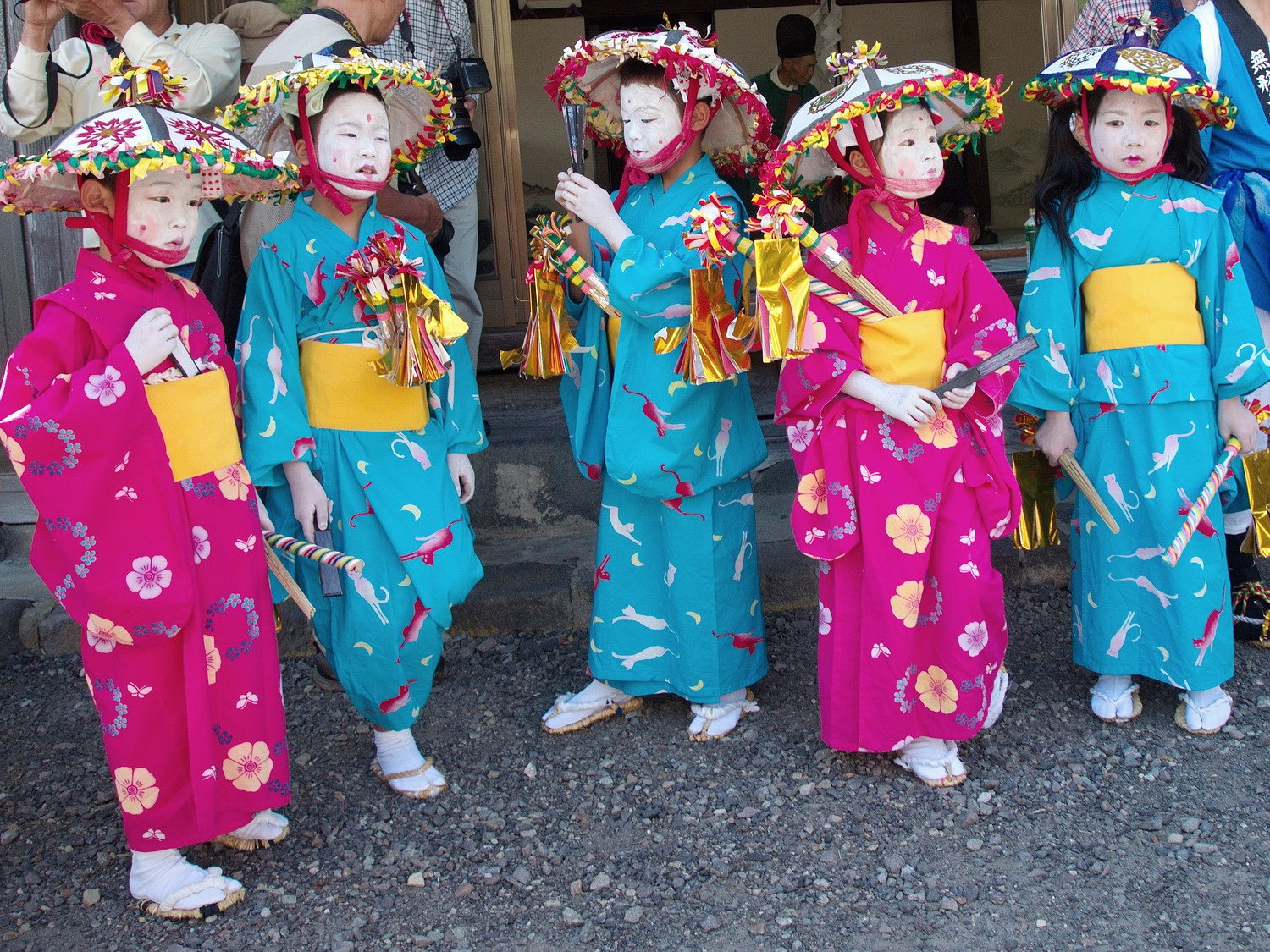 Children of a festival
