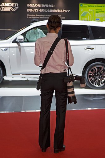 車より目立って