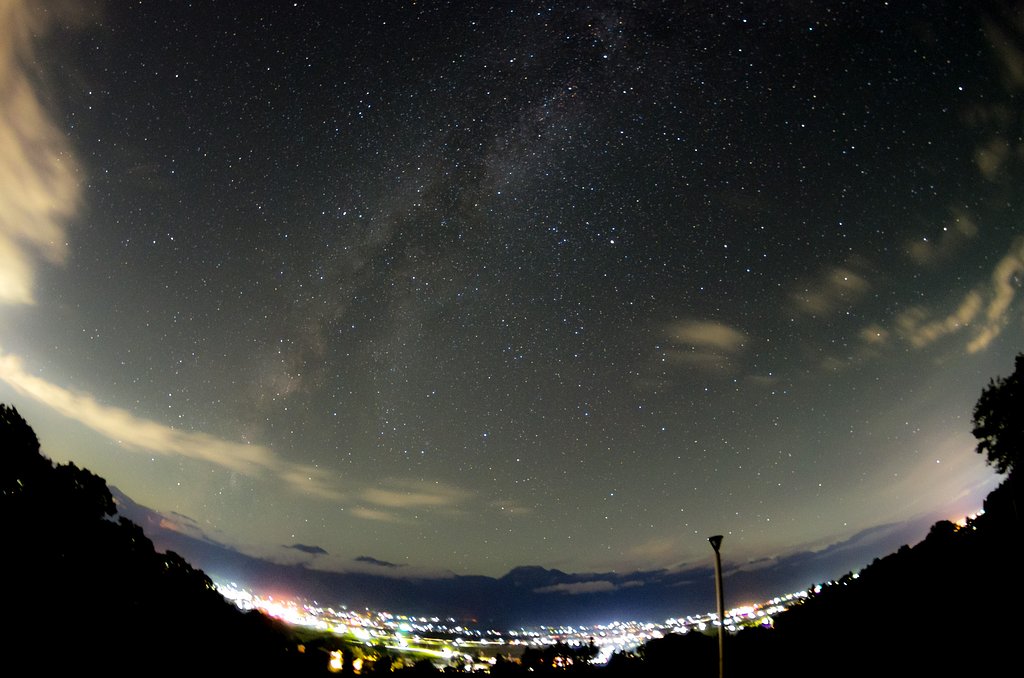 安曇野の空
