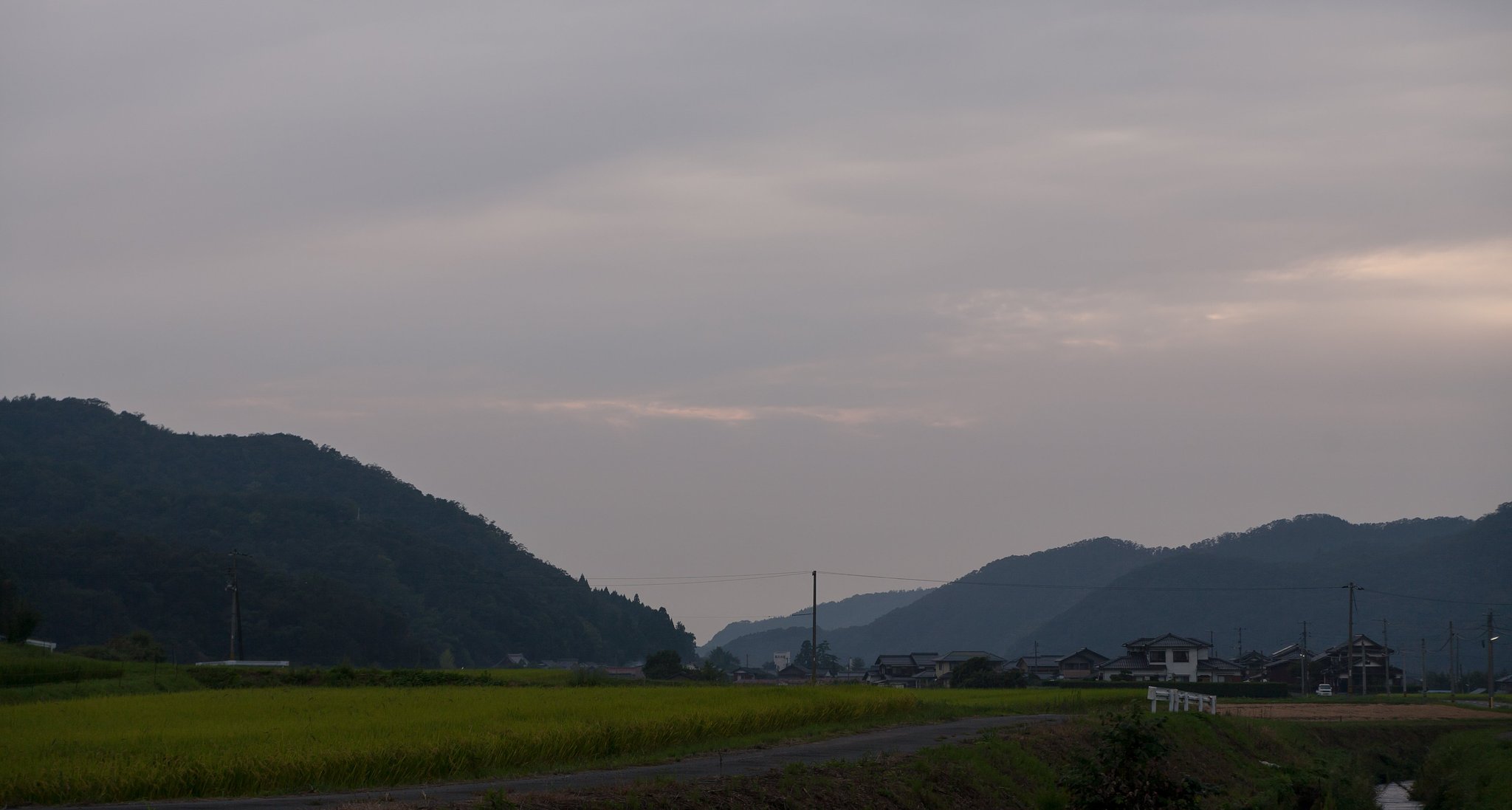 雨空に。