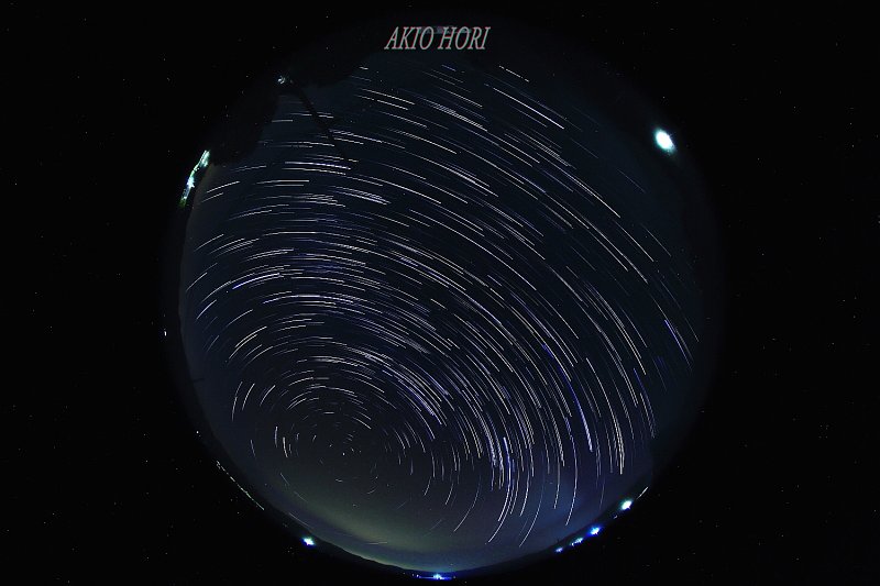 9月の星空。