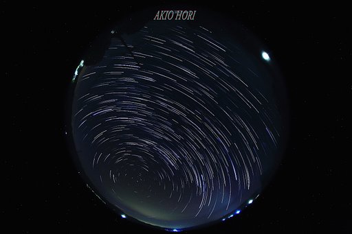9月の星空。