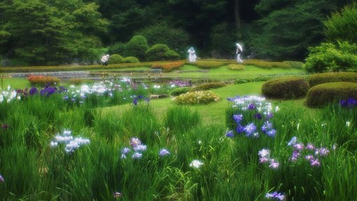 皇居東御苑で