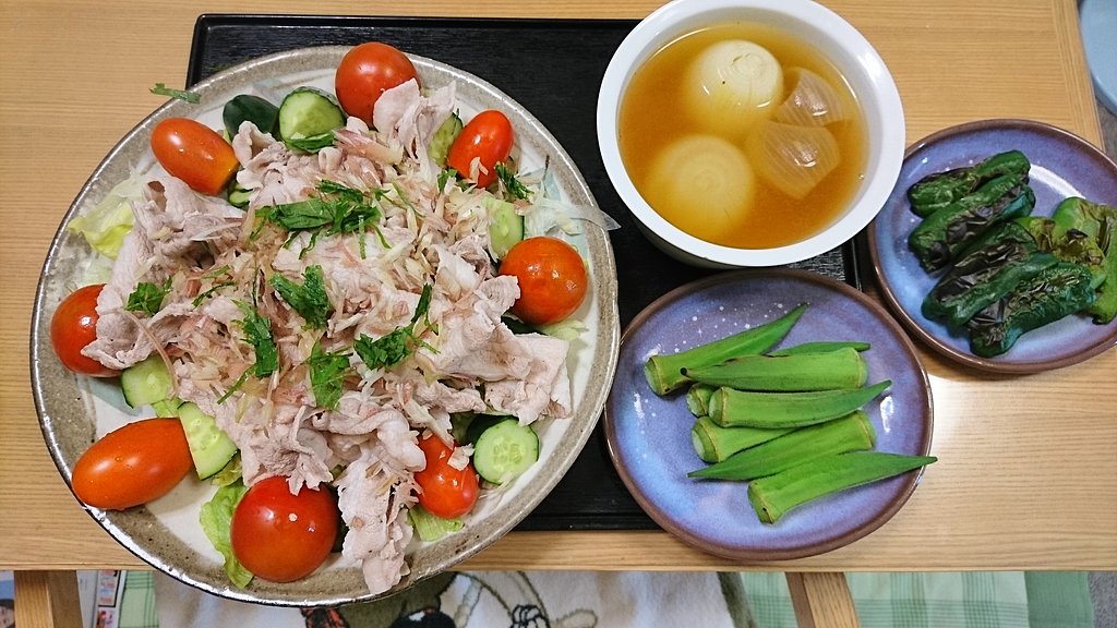 家庭菜園で採れた【料理】