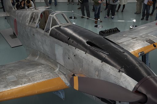 近代産業遺産三式戦闘機（飛燕）