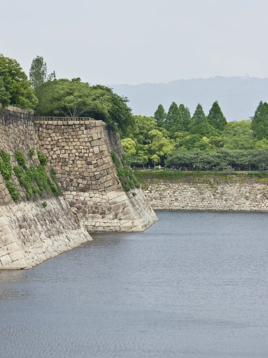 大阪城のお濠