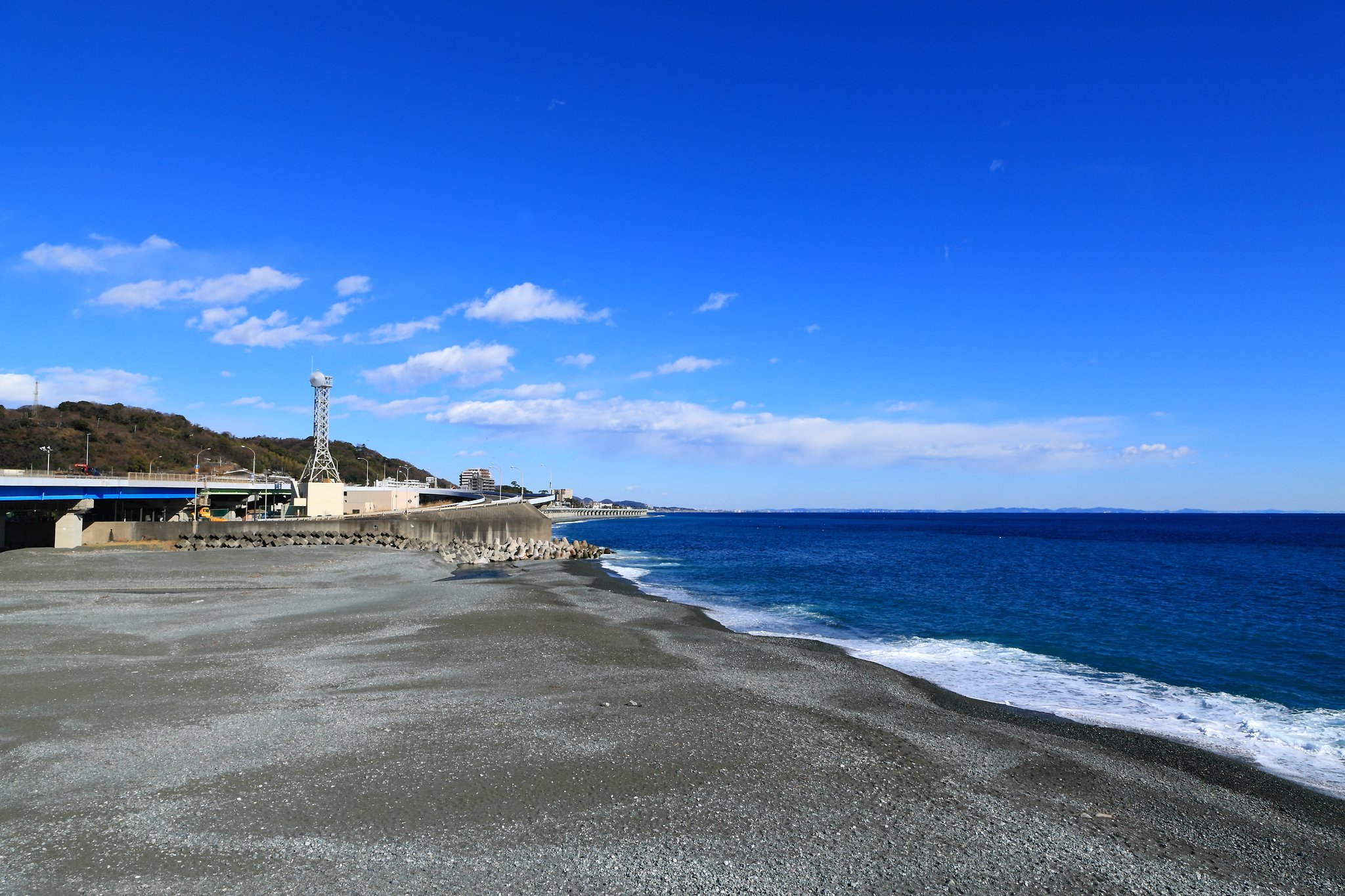 西湘の海