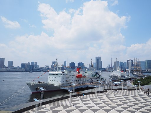 晴海埠頭のオブジェ