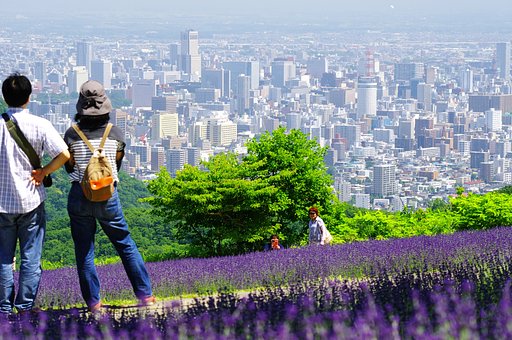 眼下に広がる１９０万都市