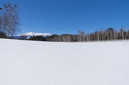 快晴の雪原Ⅱ