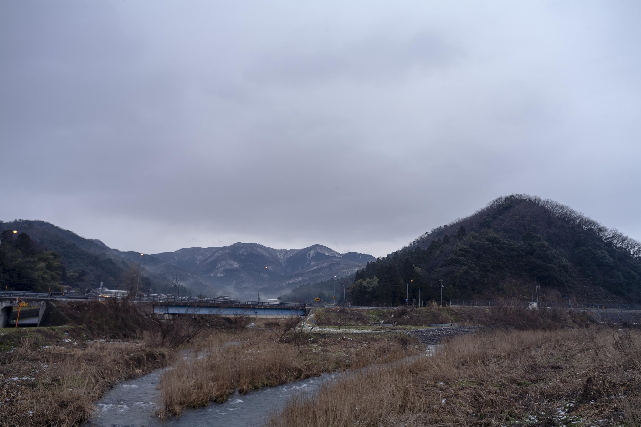 雨から雪に！