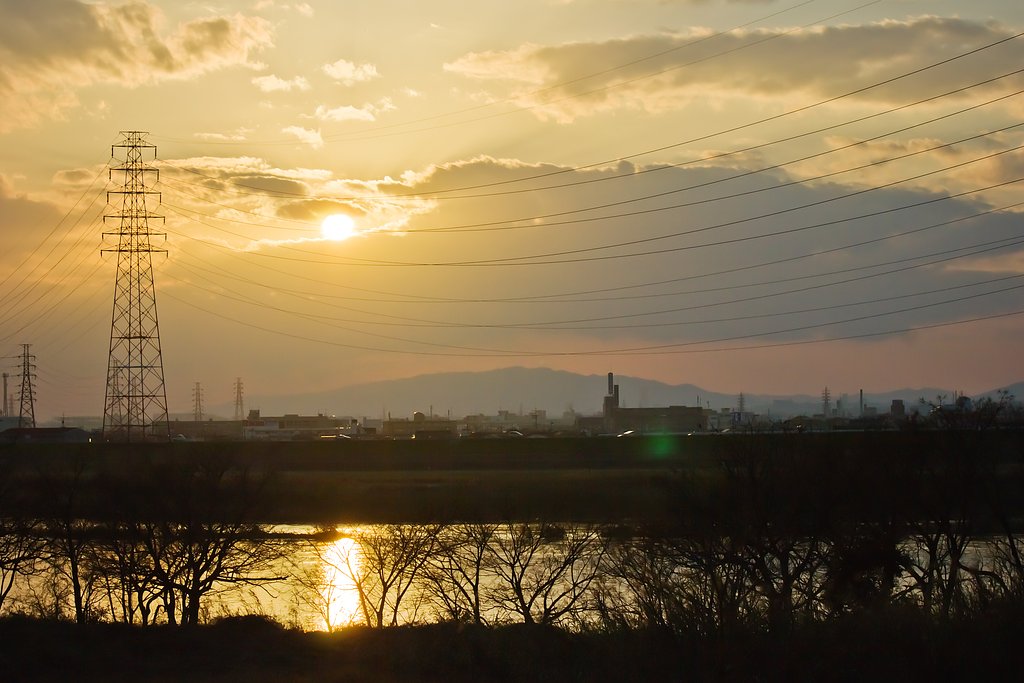 昔Photo「淀の夕べ」