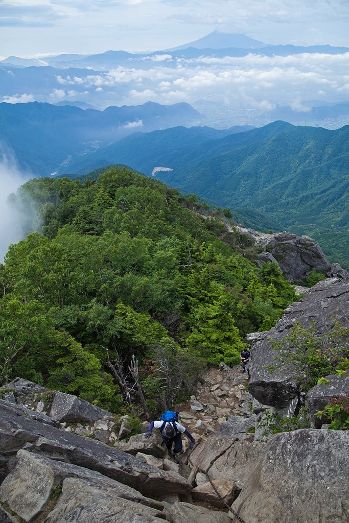山頂直下