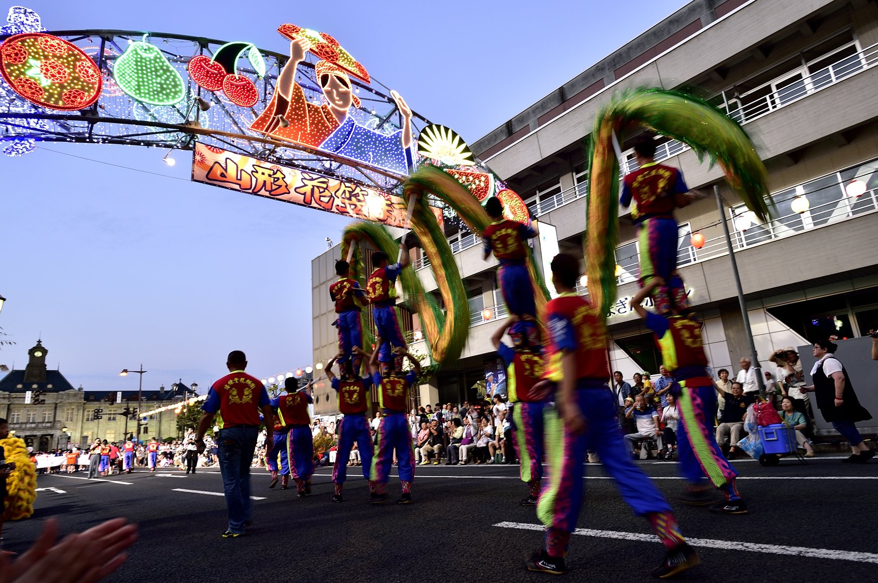 花笠祭り開幕