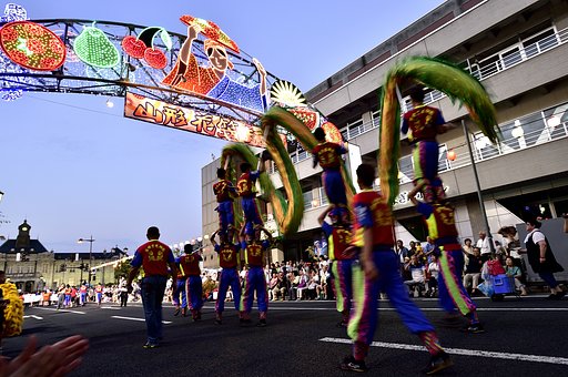 花笠祭り開幕