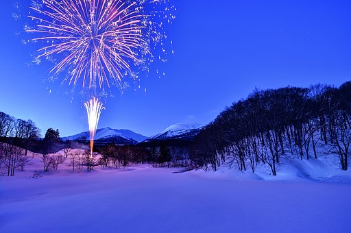 冬の花火