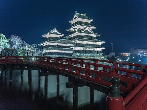 松本城