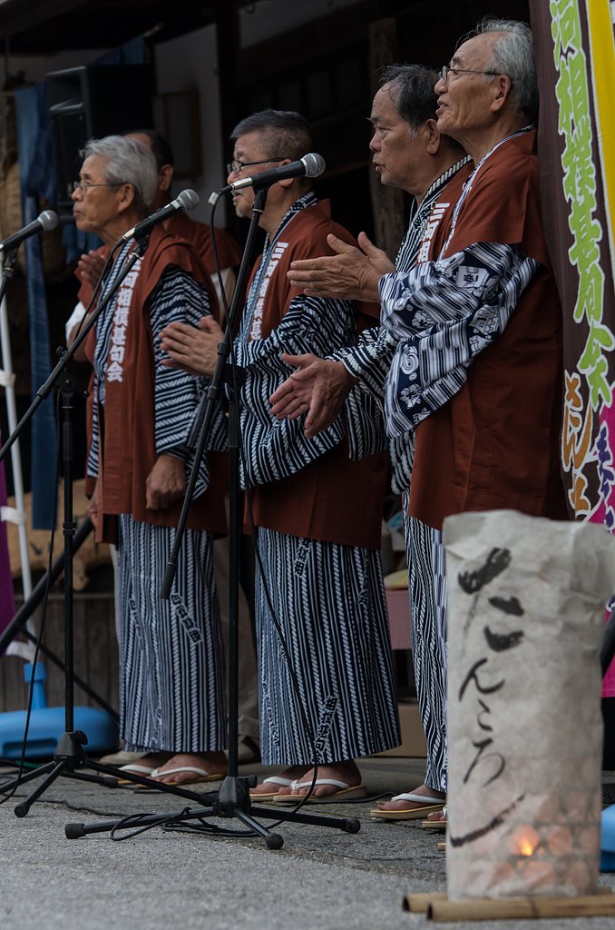 お囃子会熱演
