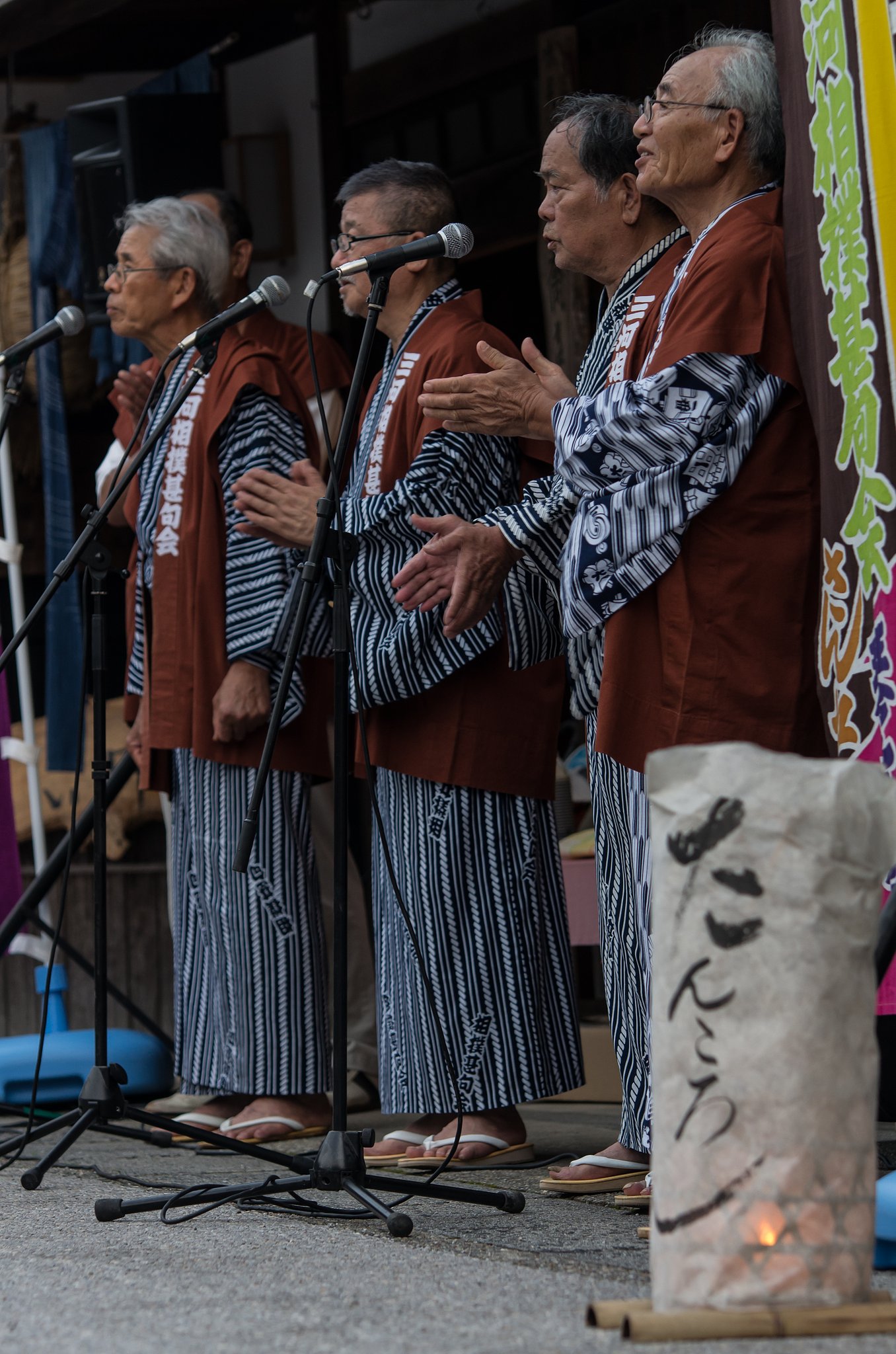 お囃子会熱演