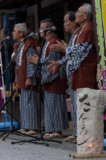 お囃子会熱演
