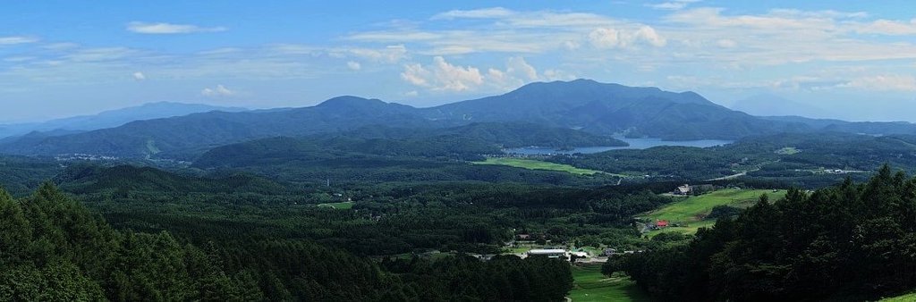 黒姫高原より