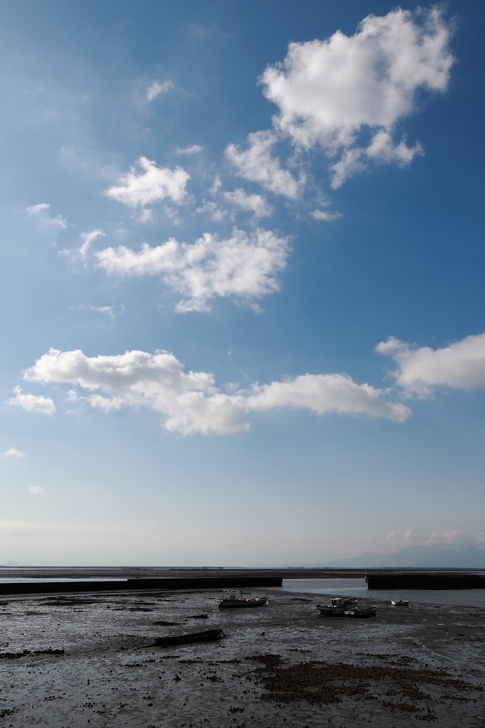 干潮時の有明海
