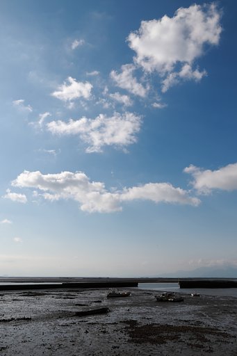 干潮時の有明海
