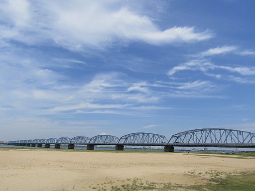 阿波の国一番大きい河川敷