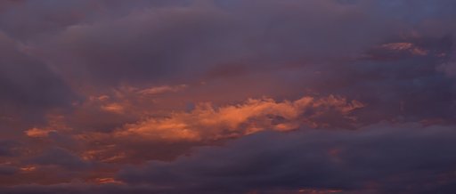 淀の朝焼け（お空のみ）