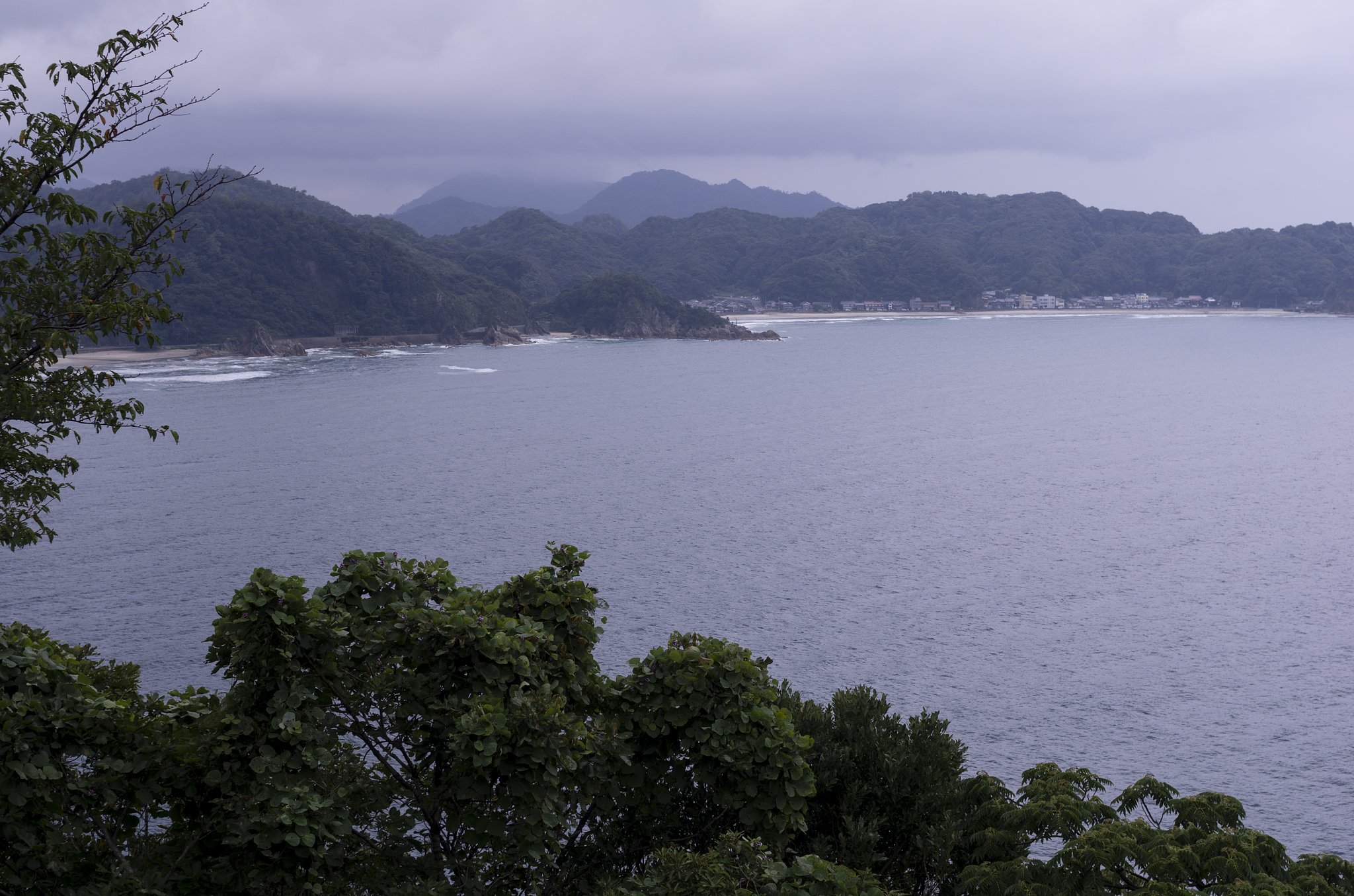 西脇海水浴と羽尾海岸。
