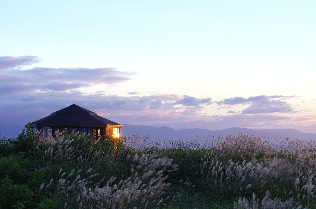 夕日