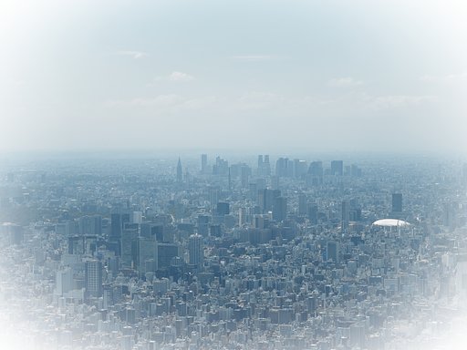街を望む