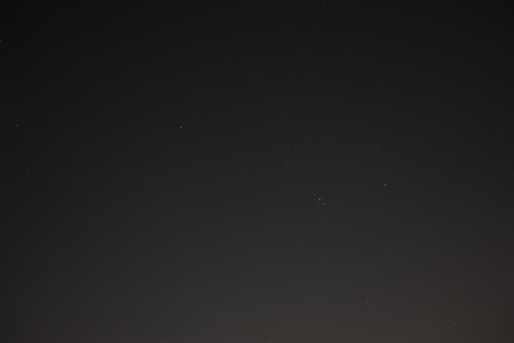 晩飯後の【天】空