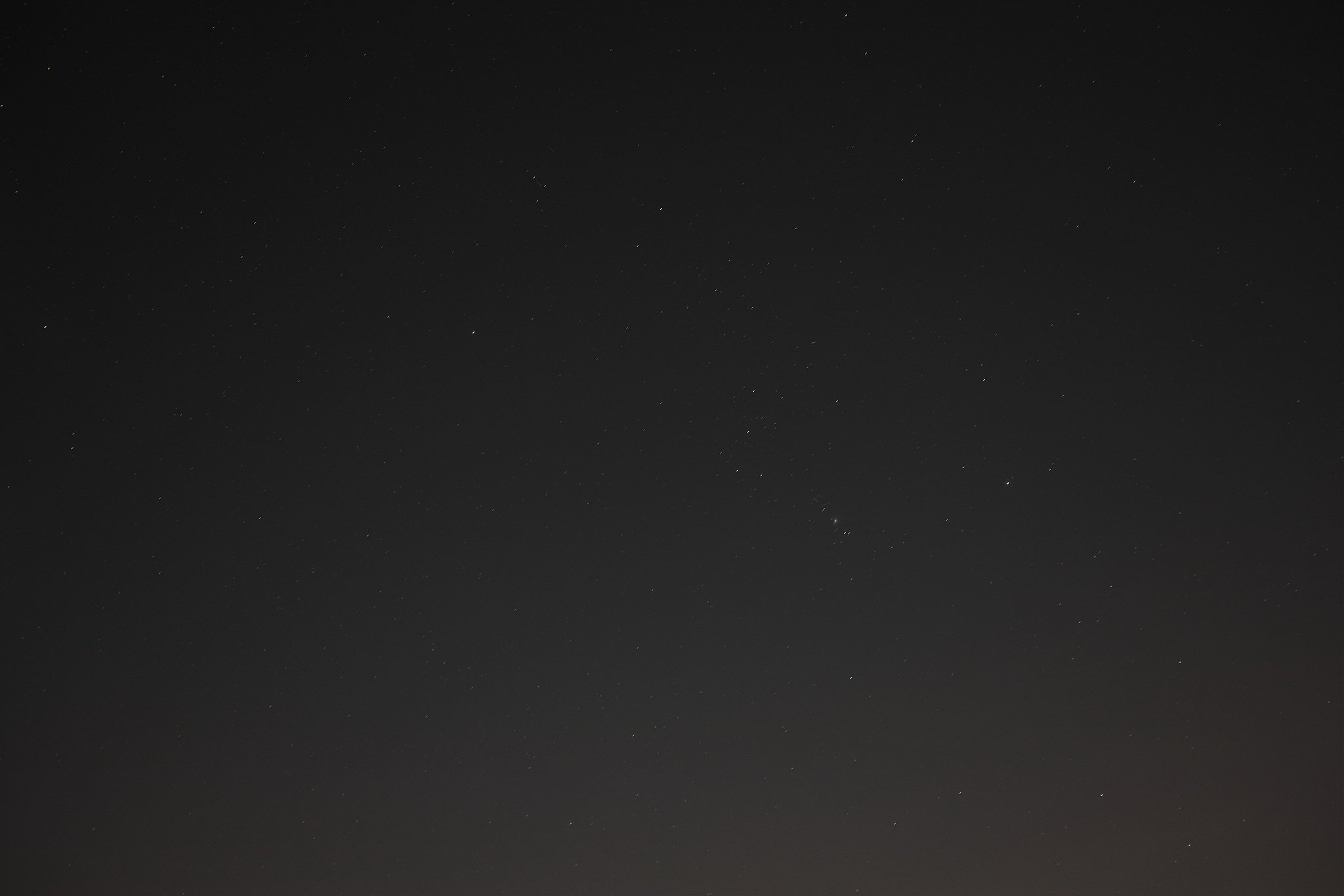 晩飯後の【天】空
