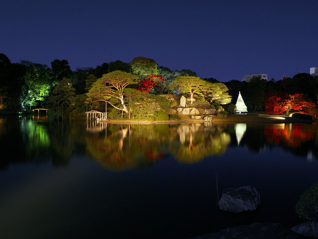 六義園ライトアップ