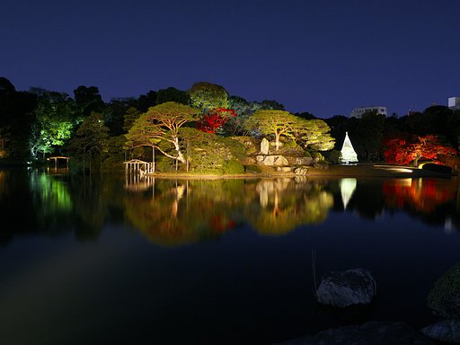 六義園ライトアップ