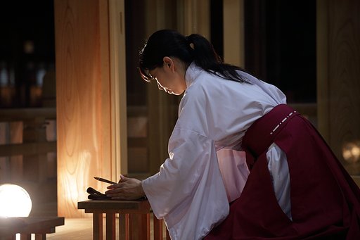 浦安の舞をととのえる