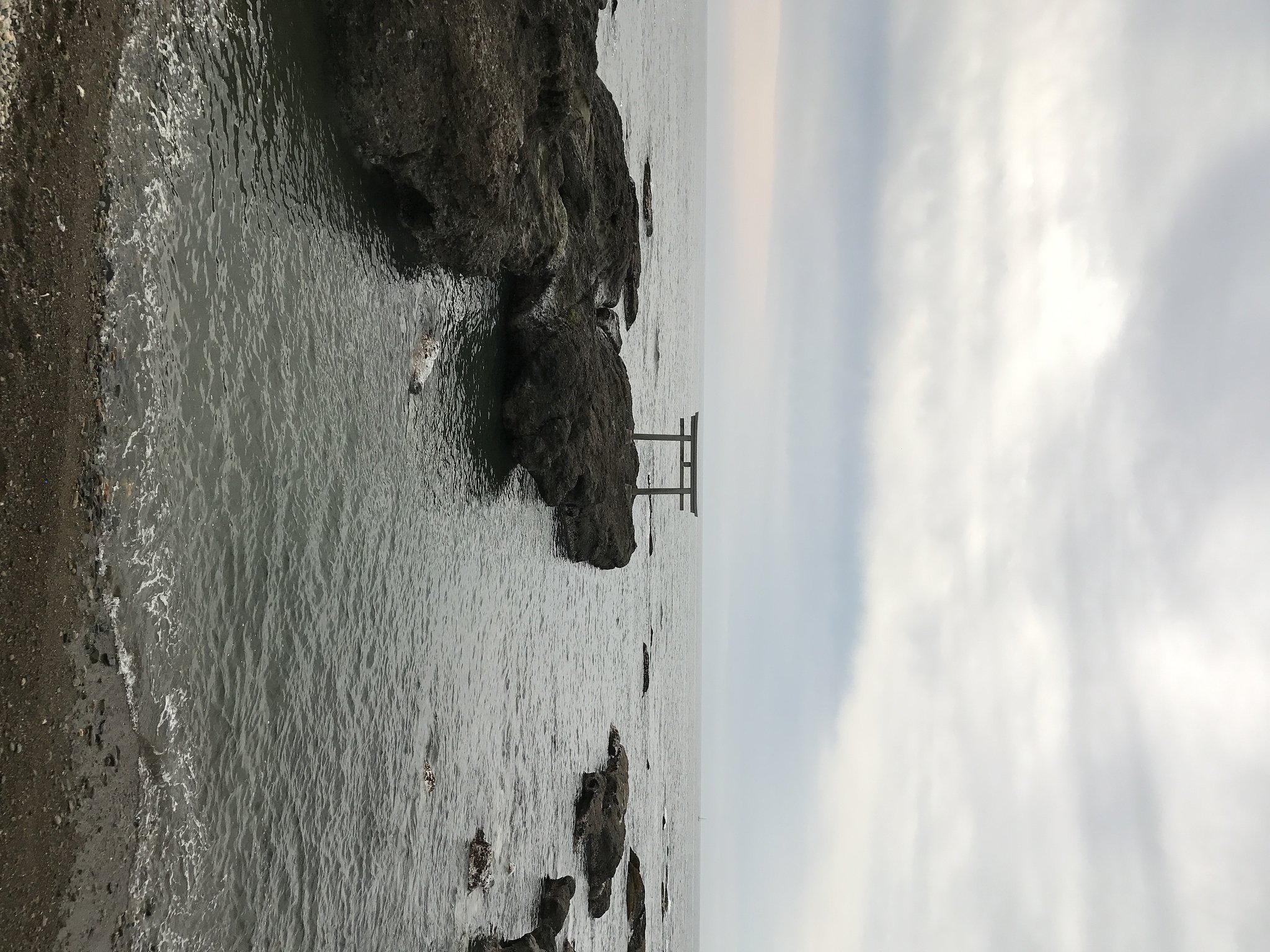【開放感】磯前の鳥居⛩